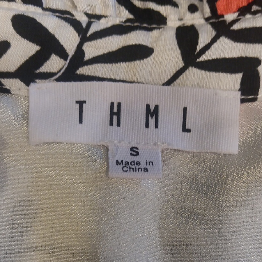 THML Puff Sleeve Floral Printed Tiered Dress - Picture 10 of 15